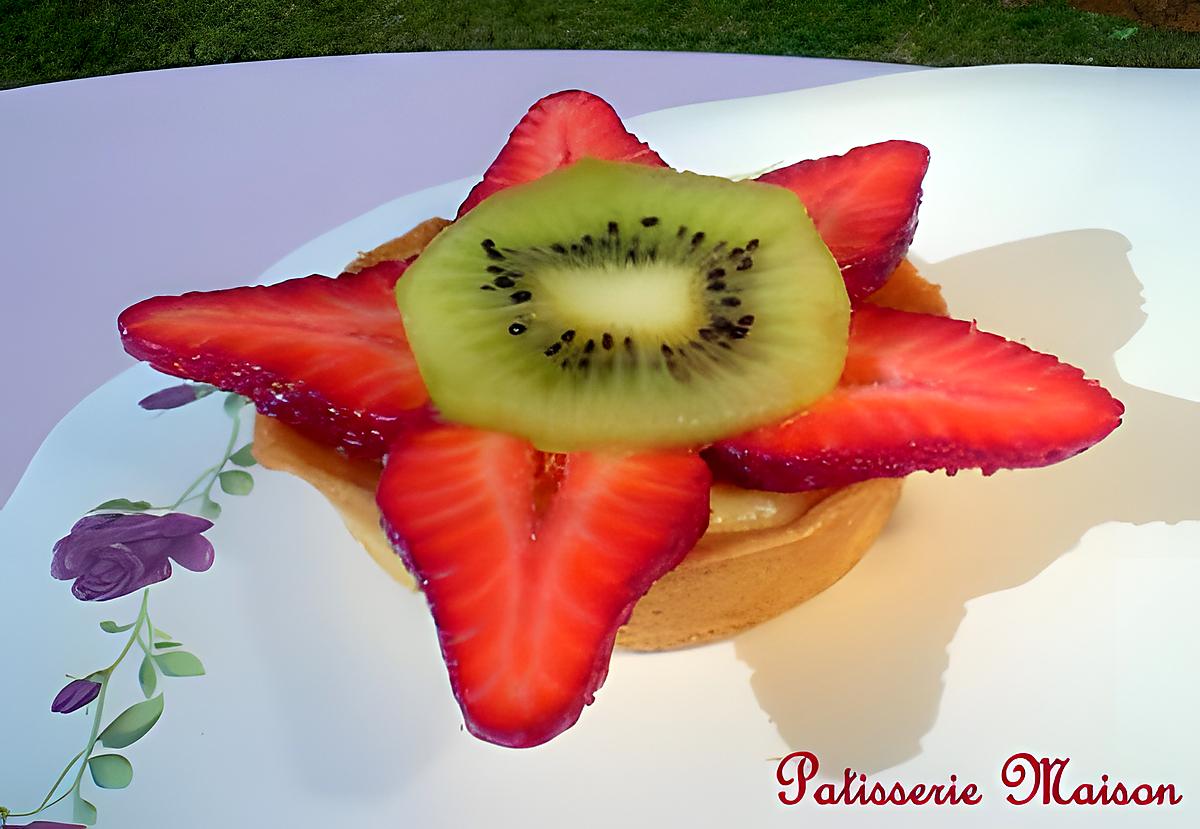 recette Tartelettes aux fraises et kiwi