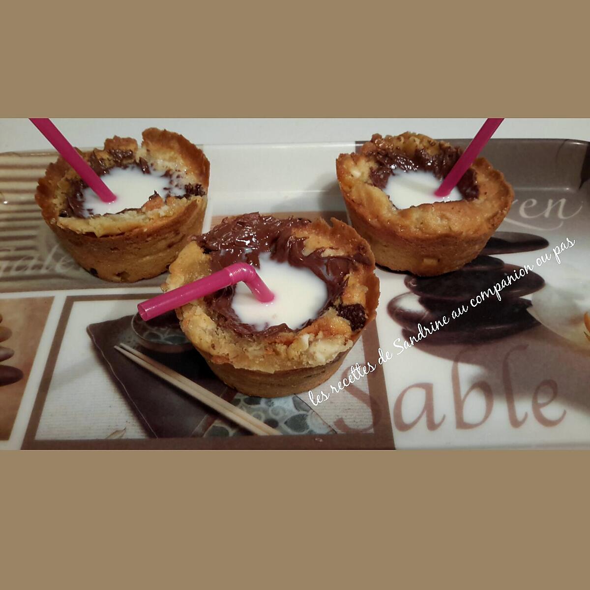 recette Cookies cup (au companion ou autres robots)