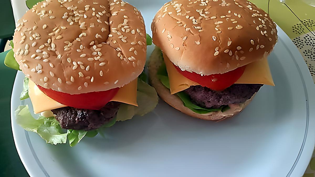 recette HAMBURGER MAISON