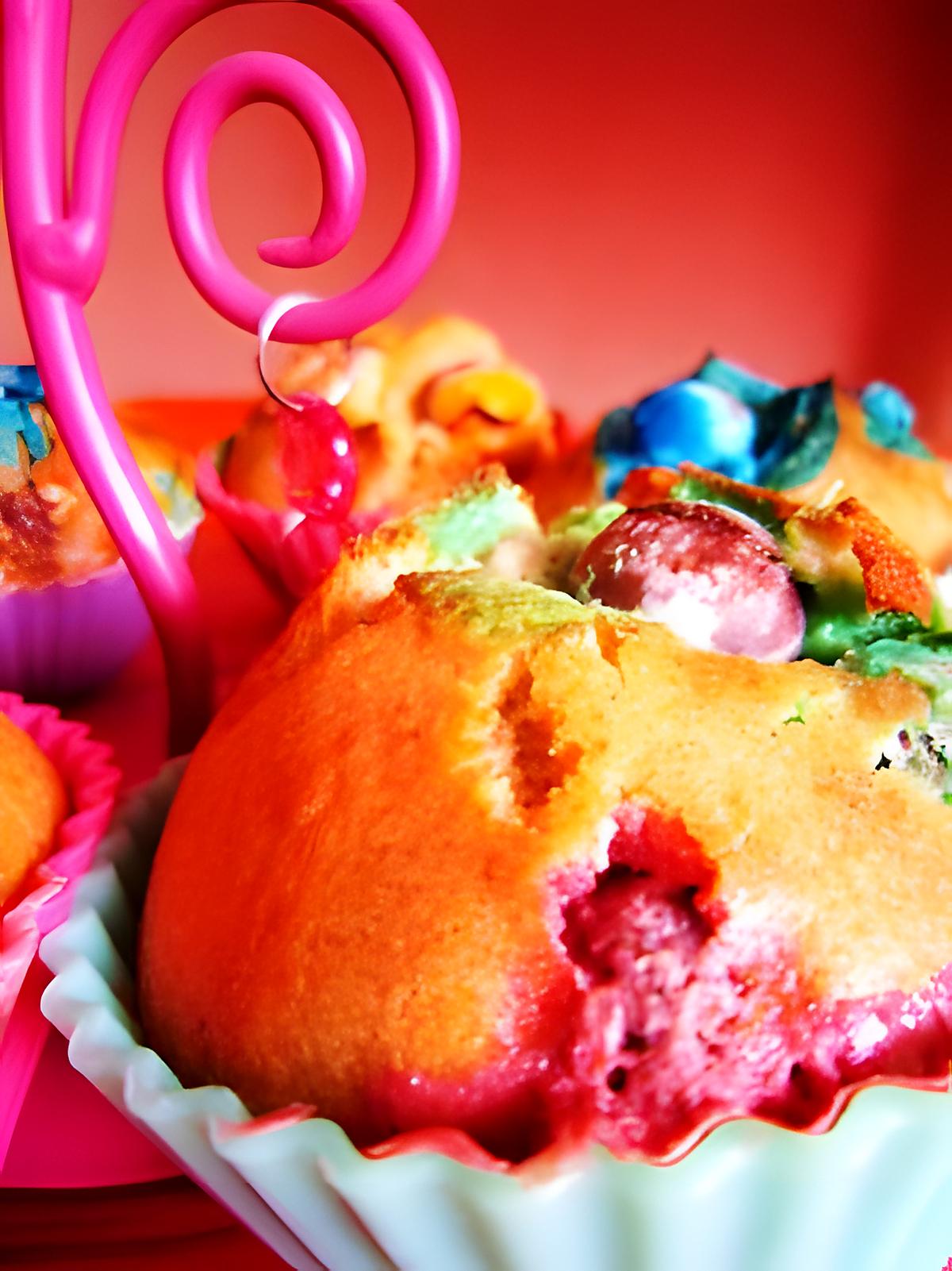 recette Muffins aux M&Ms