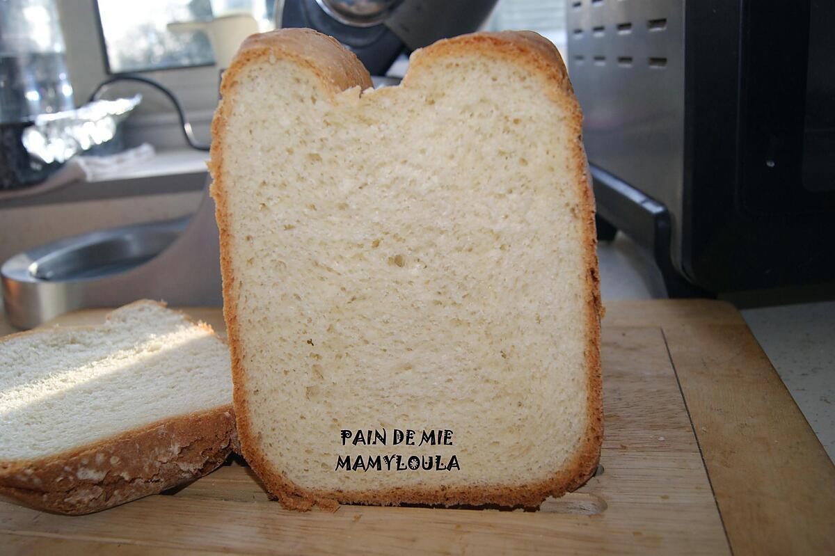 recette Pain de mie