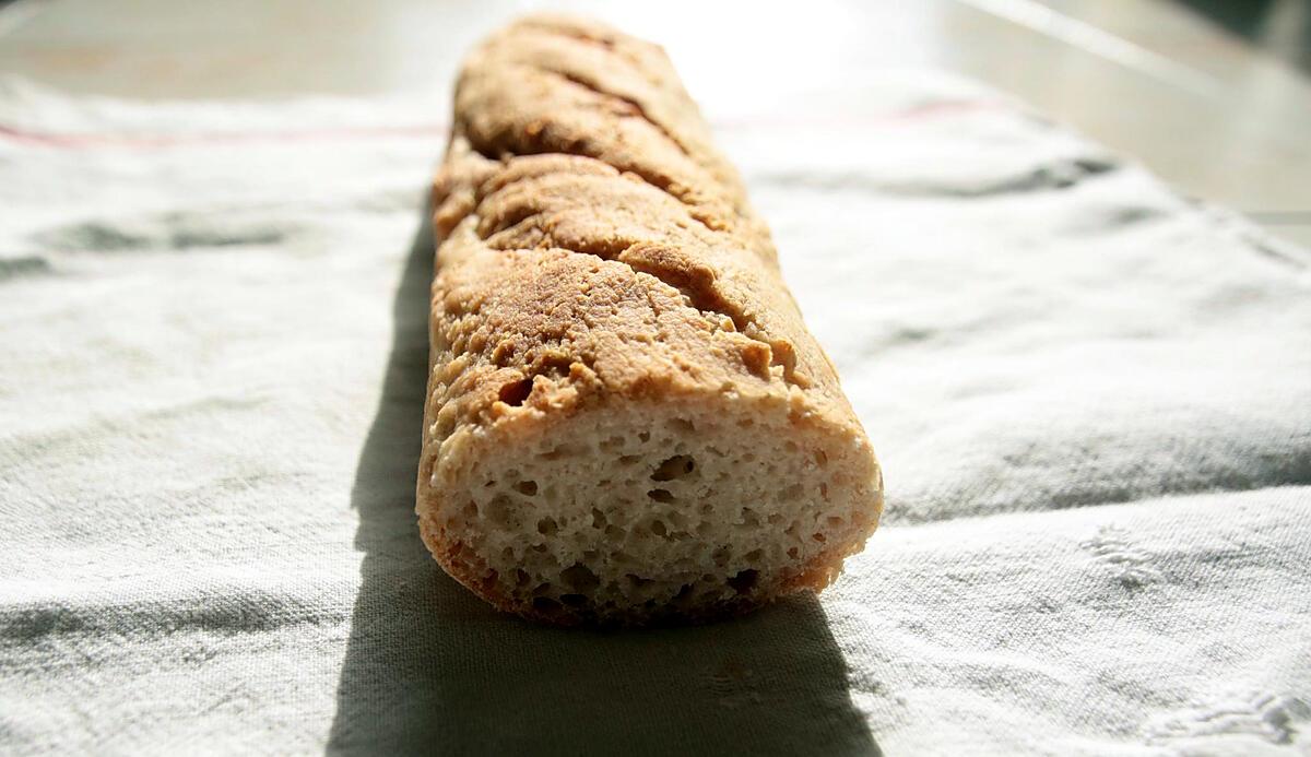 recette Baguette sans gluten & sans lactose