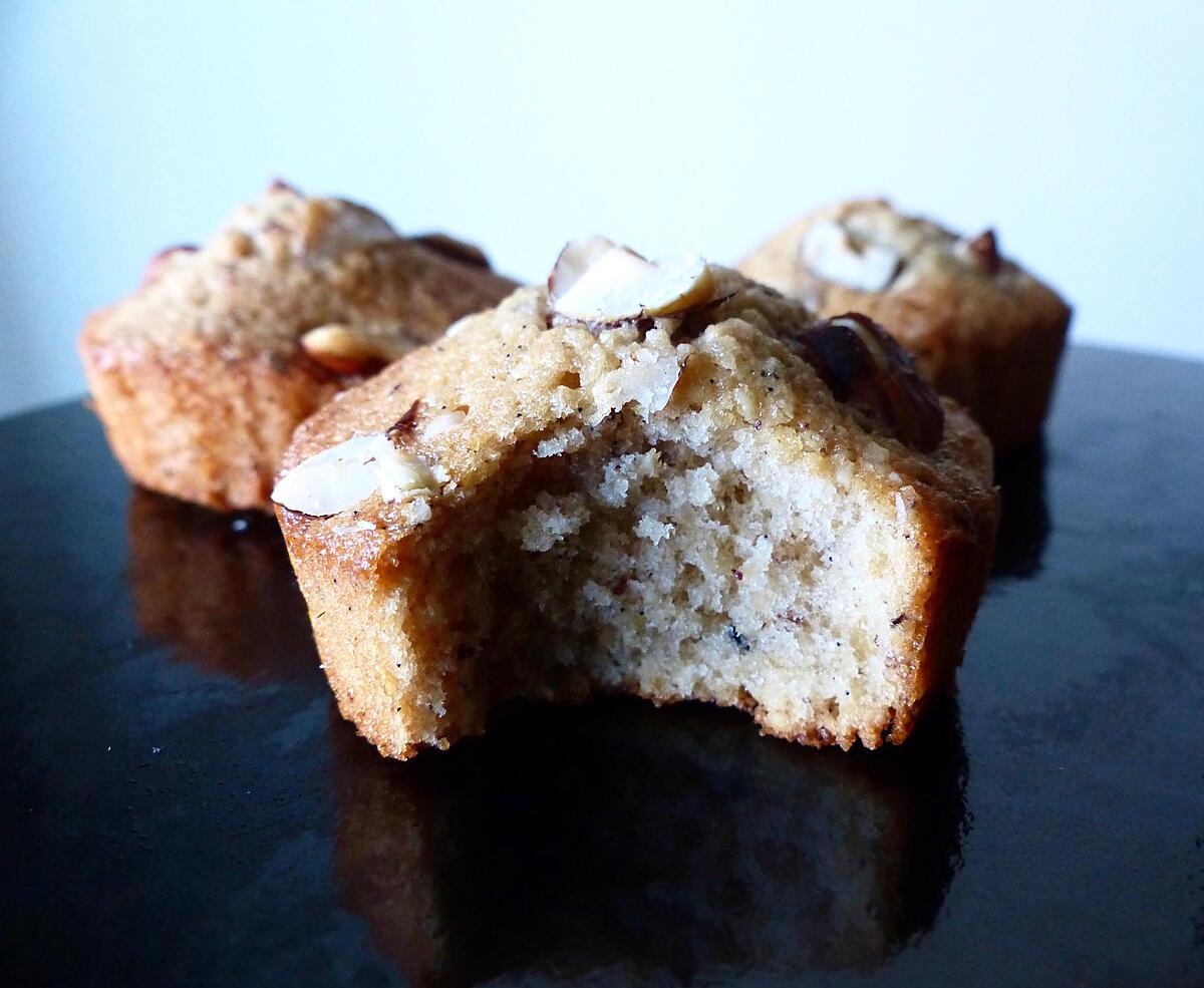 recette Financiers noisettes.