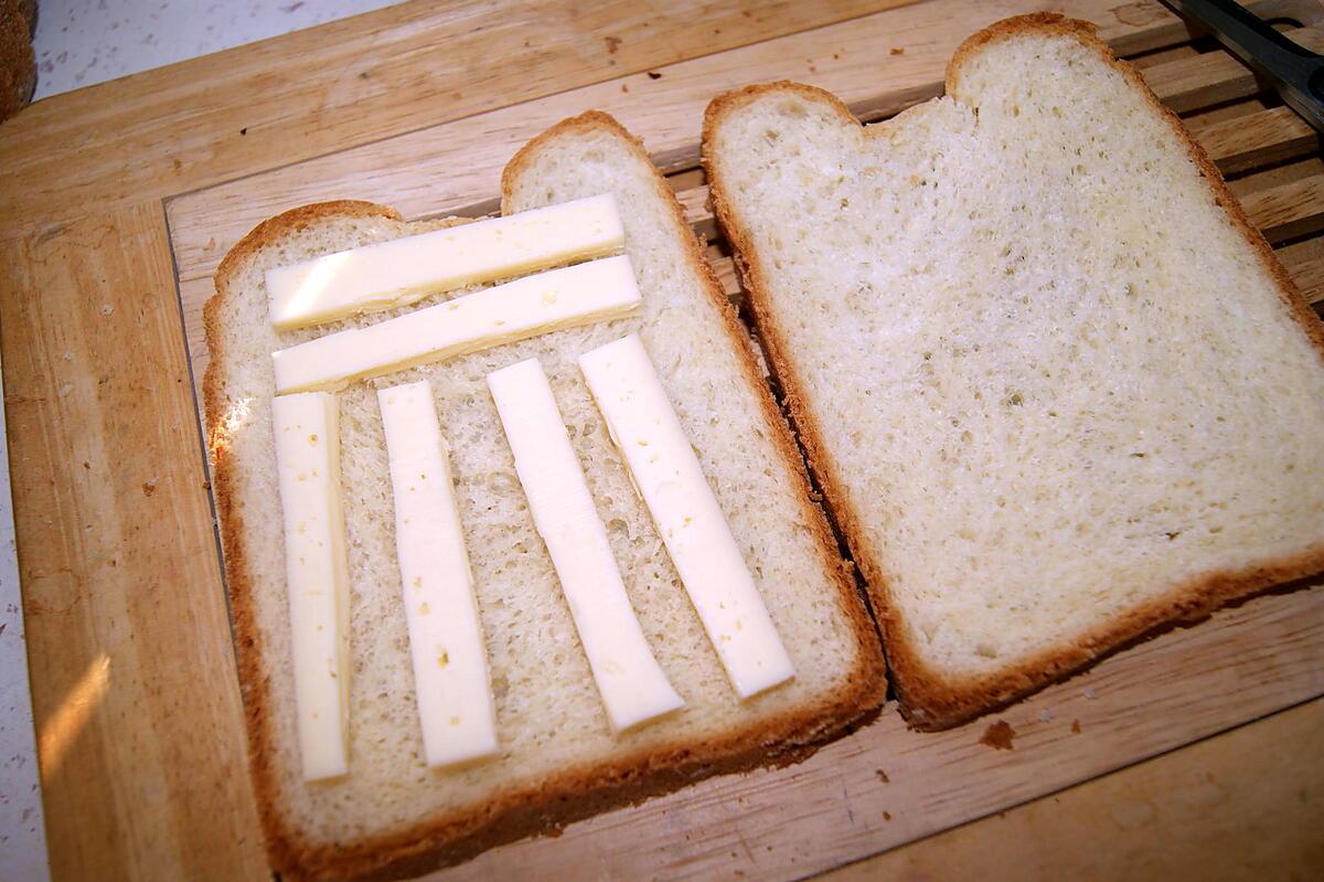 recette Croque monsieur à la raclette et minis croques apéro