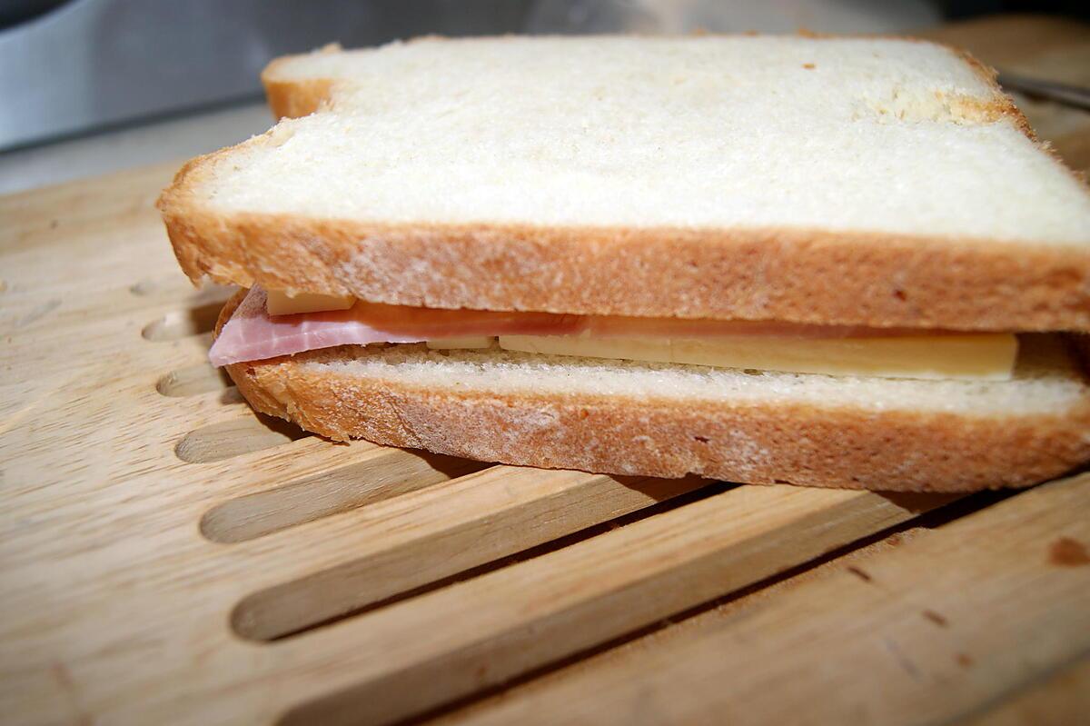 recette Croque monsieur à la raclette et minis croques apéro