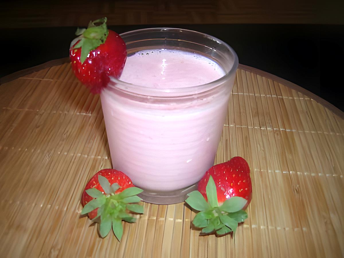 recette Smoothie fraise