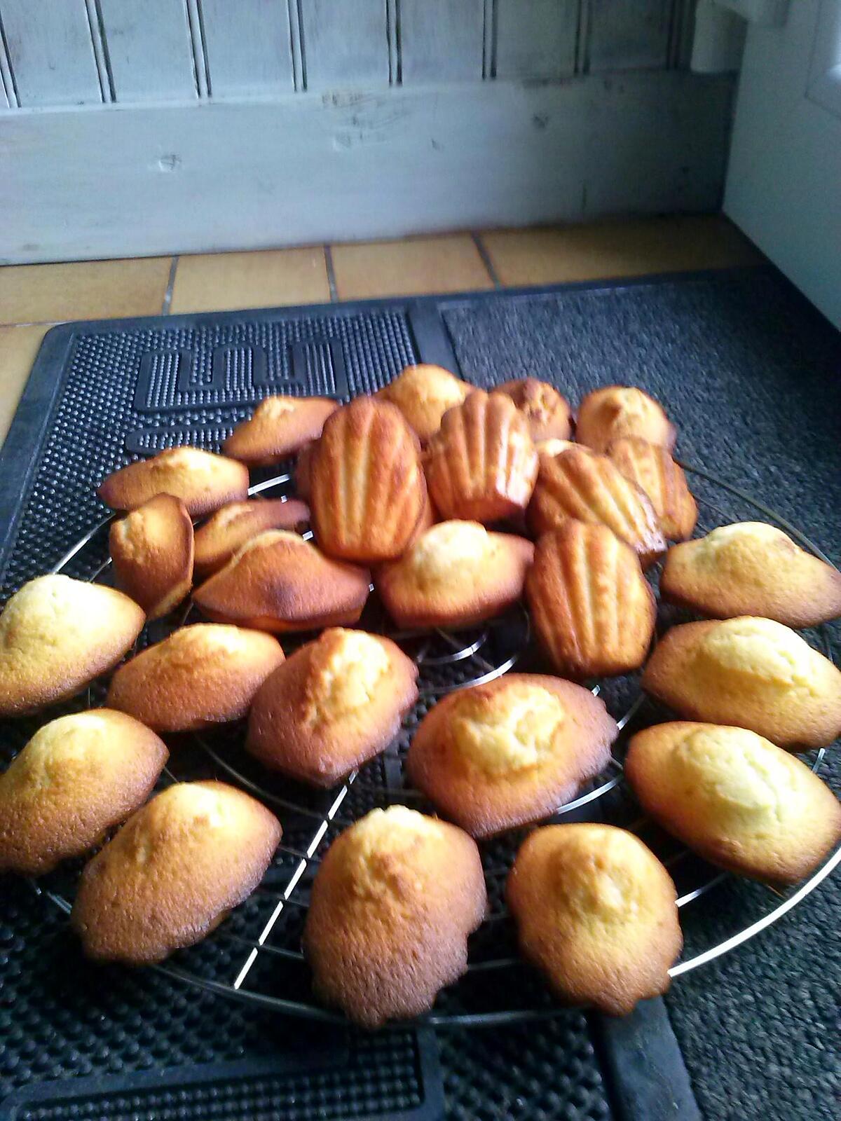 recette MADELEINES