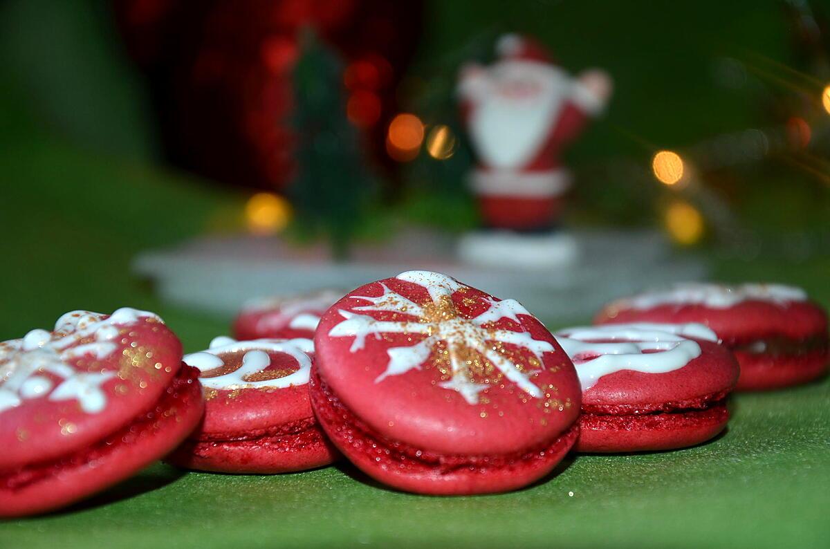 recette MACARONS DE NOEL