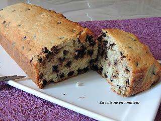 recette Gâteau du matin aux pépites de chocolat