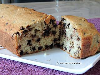 recette Gâteau du matin aux pépites de chocolat