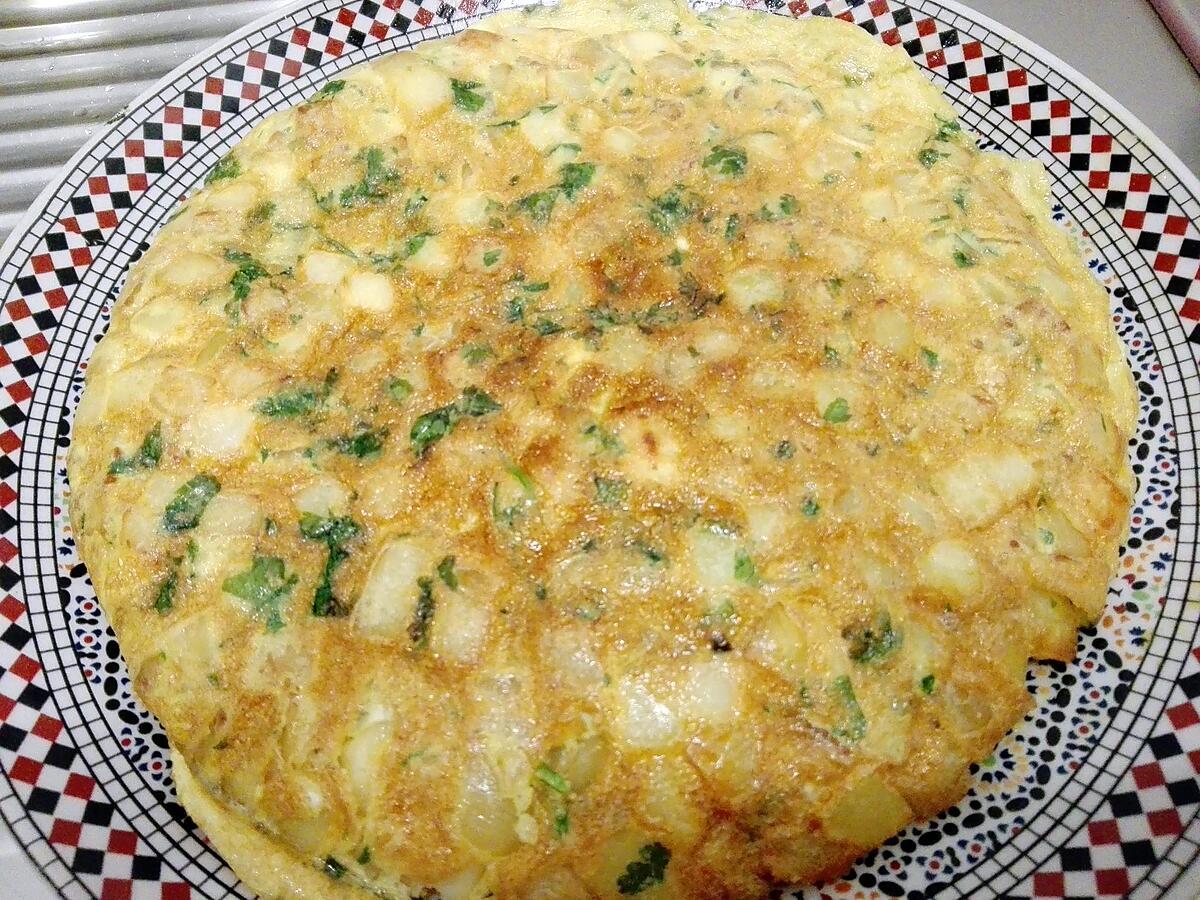 recette FRITE OMELETTE