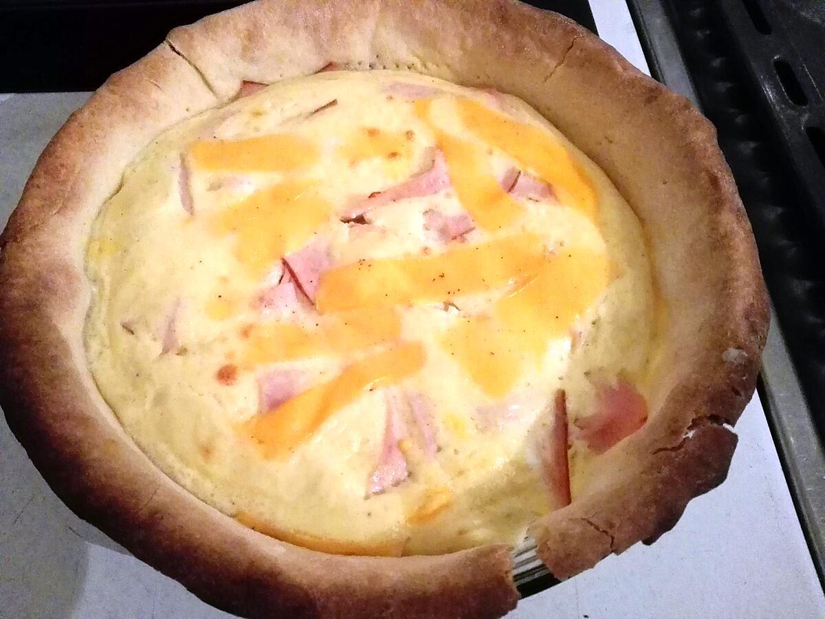 recette QUICHE À LA DINDE