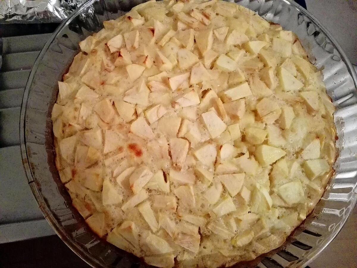 recette CLAFOUTIS AUX POMMES