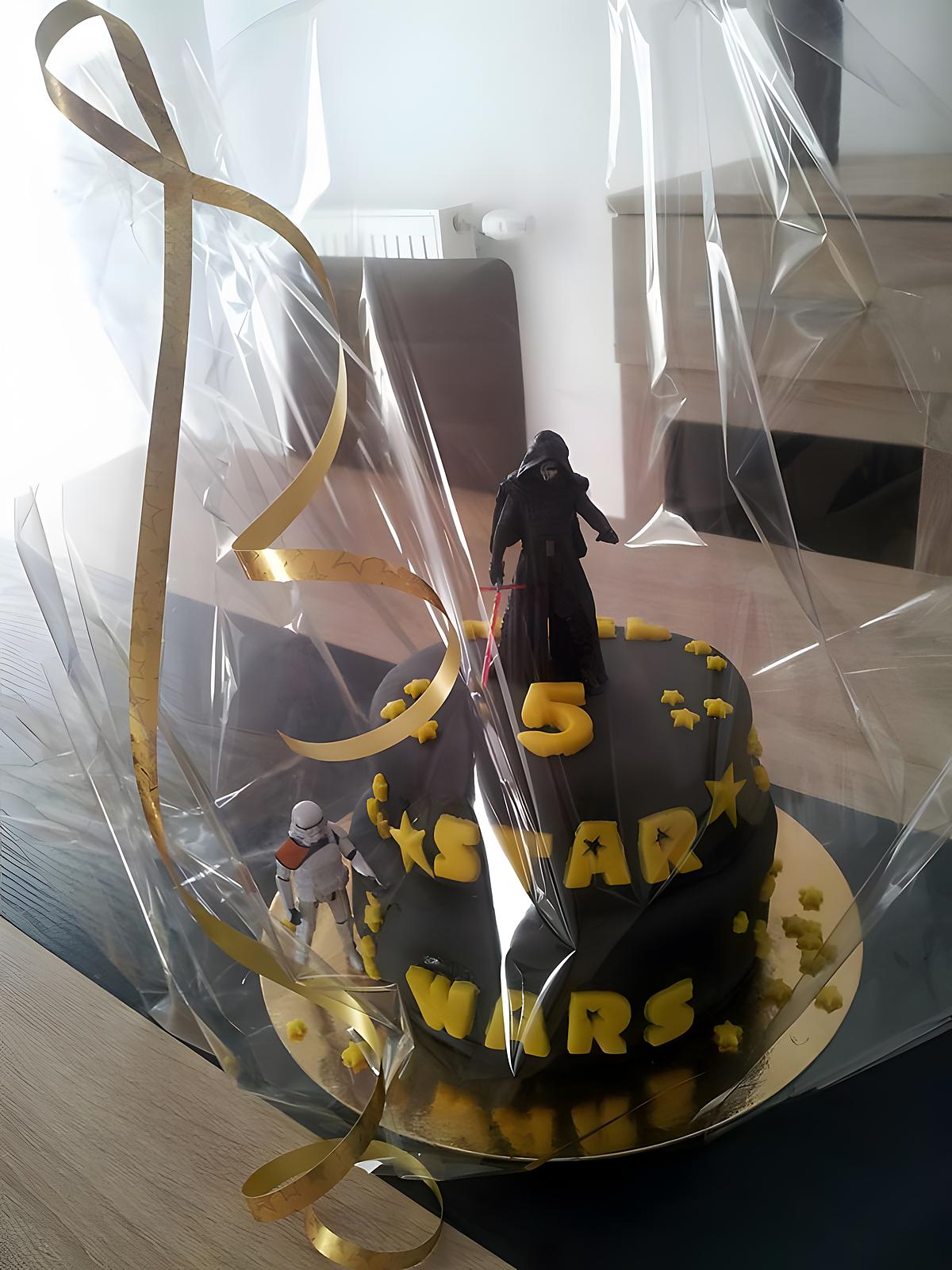 recette Gâteau d'anniversaire:Star-wars