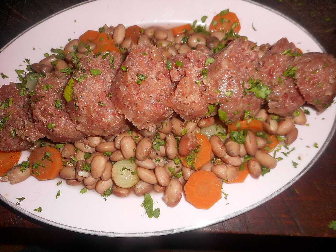 Cotechino aux haricots borlotti