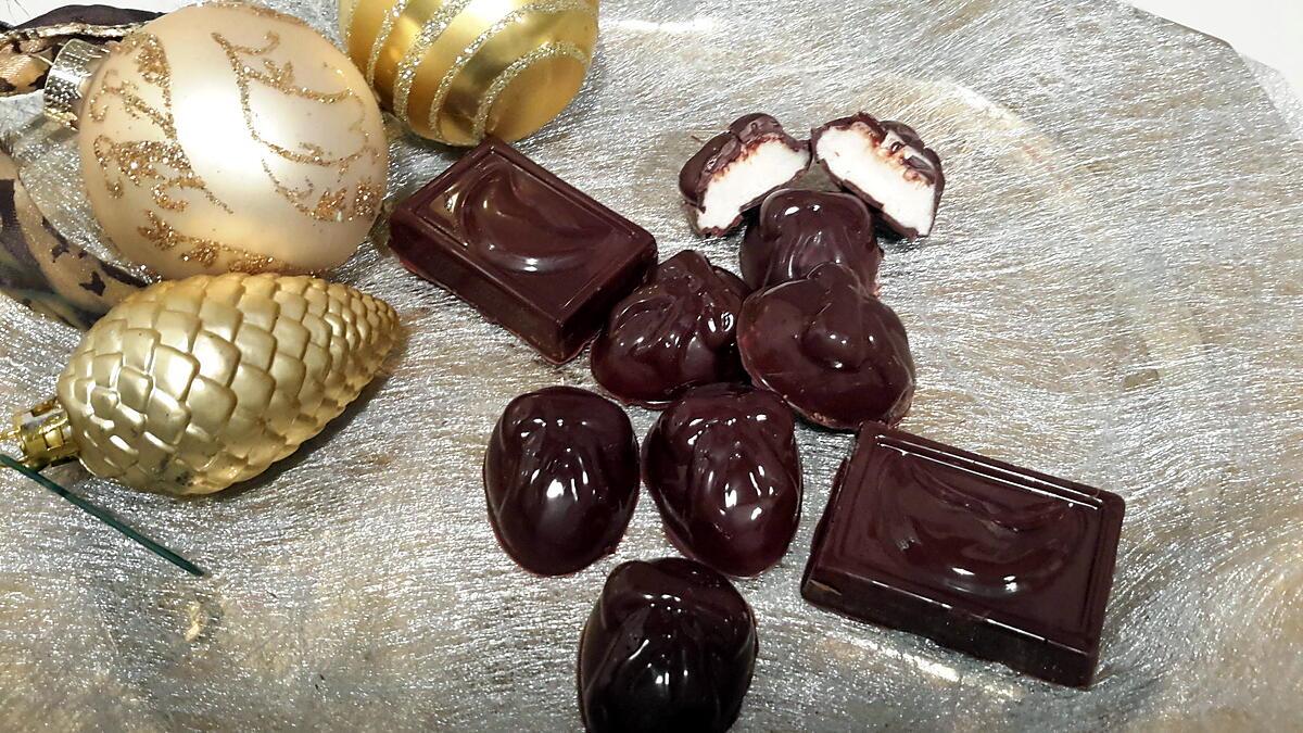 recette Chocolat au coeur guimauve