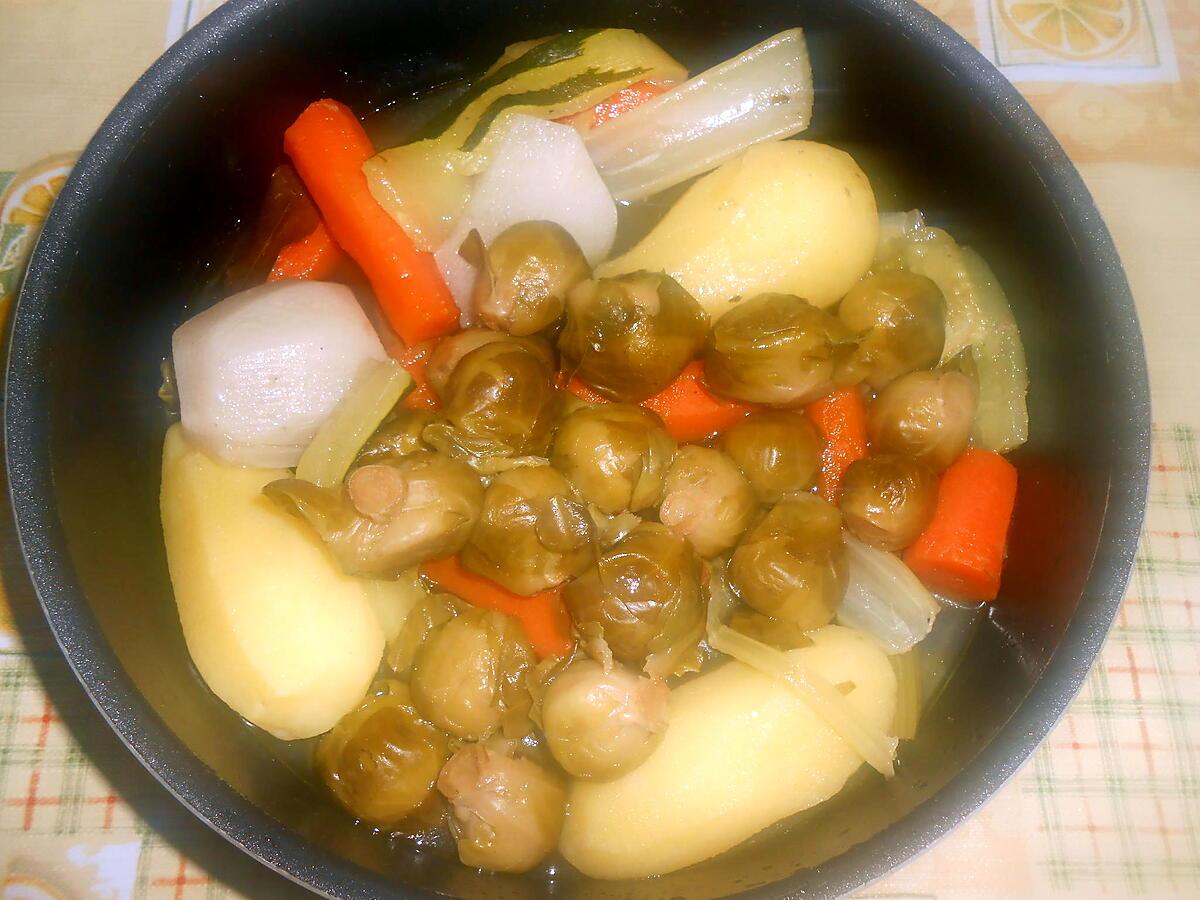 recette QUEUE DE COCHON EN POT AU FEU