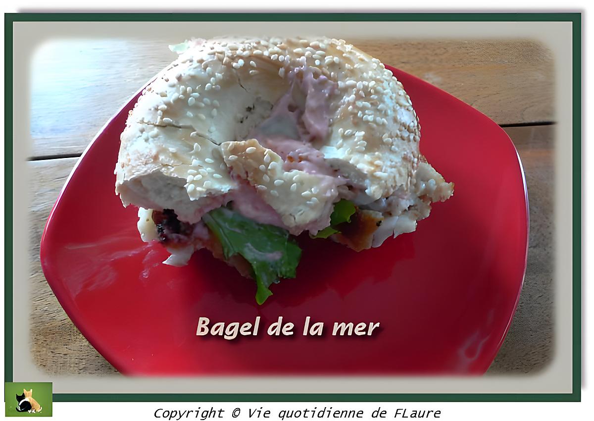 recette Bagel de la mer