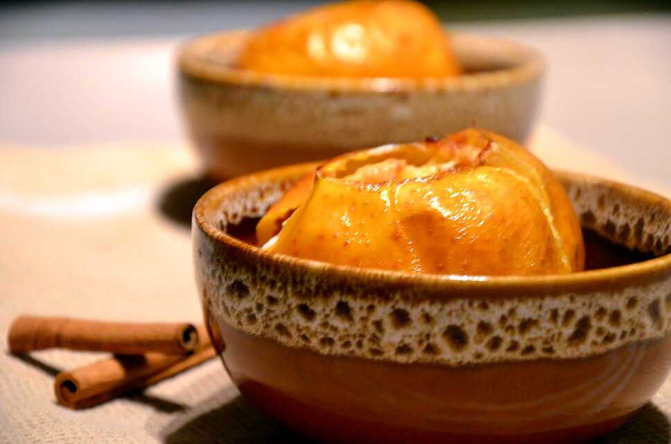 recette POMME AU FOUR, DESSERT DE MON ENFANCE...