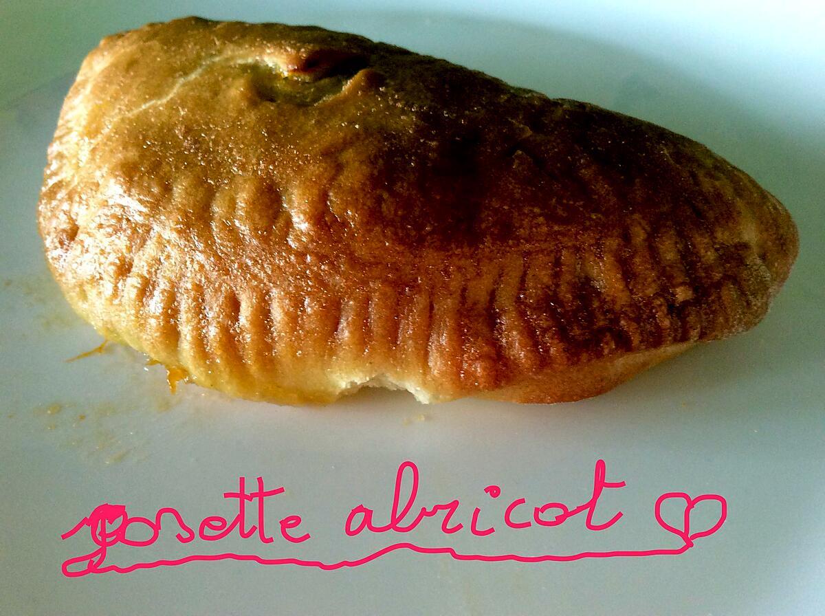 recette Gossettes au pomme ou abricot ou vanillé