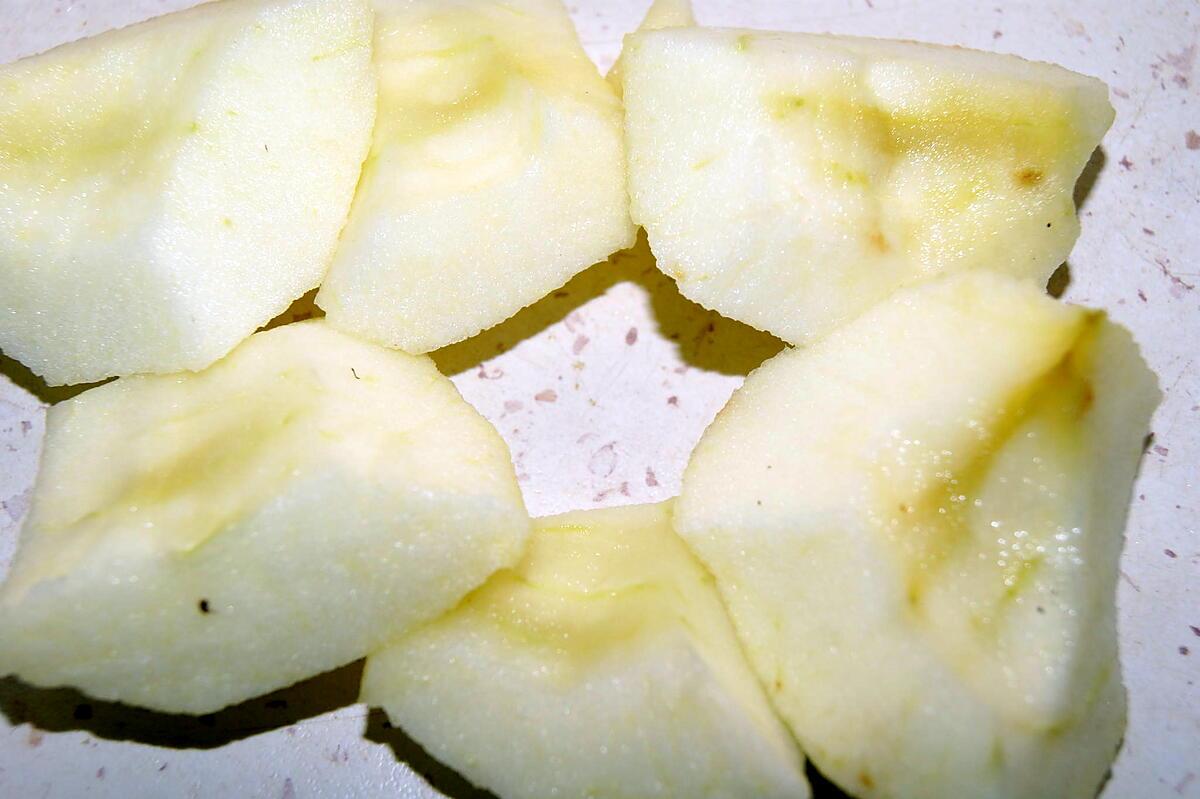 recette Tiramisu aux pommes/poires et au caramel beurre salé