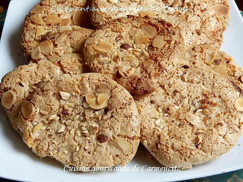 recette Croquant aux amandes de Cordes