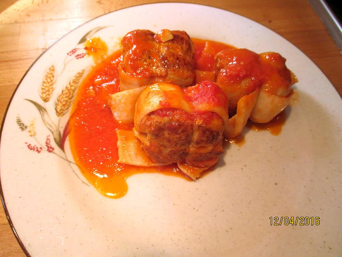 recette paupiettes de veau simple