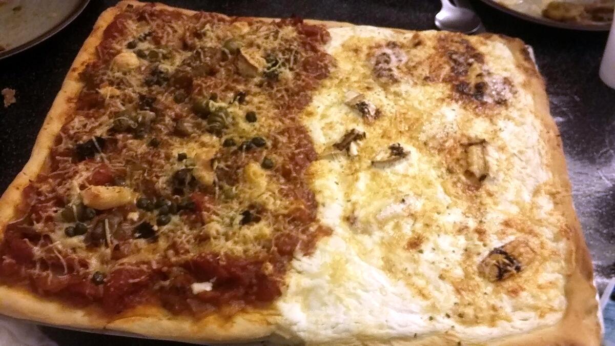 recette Duo de pizza