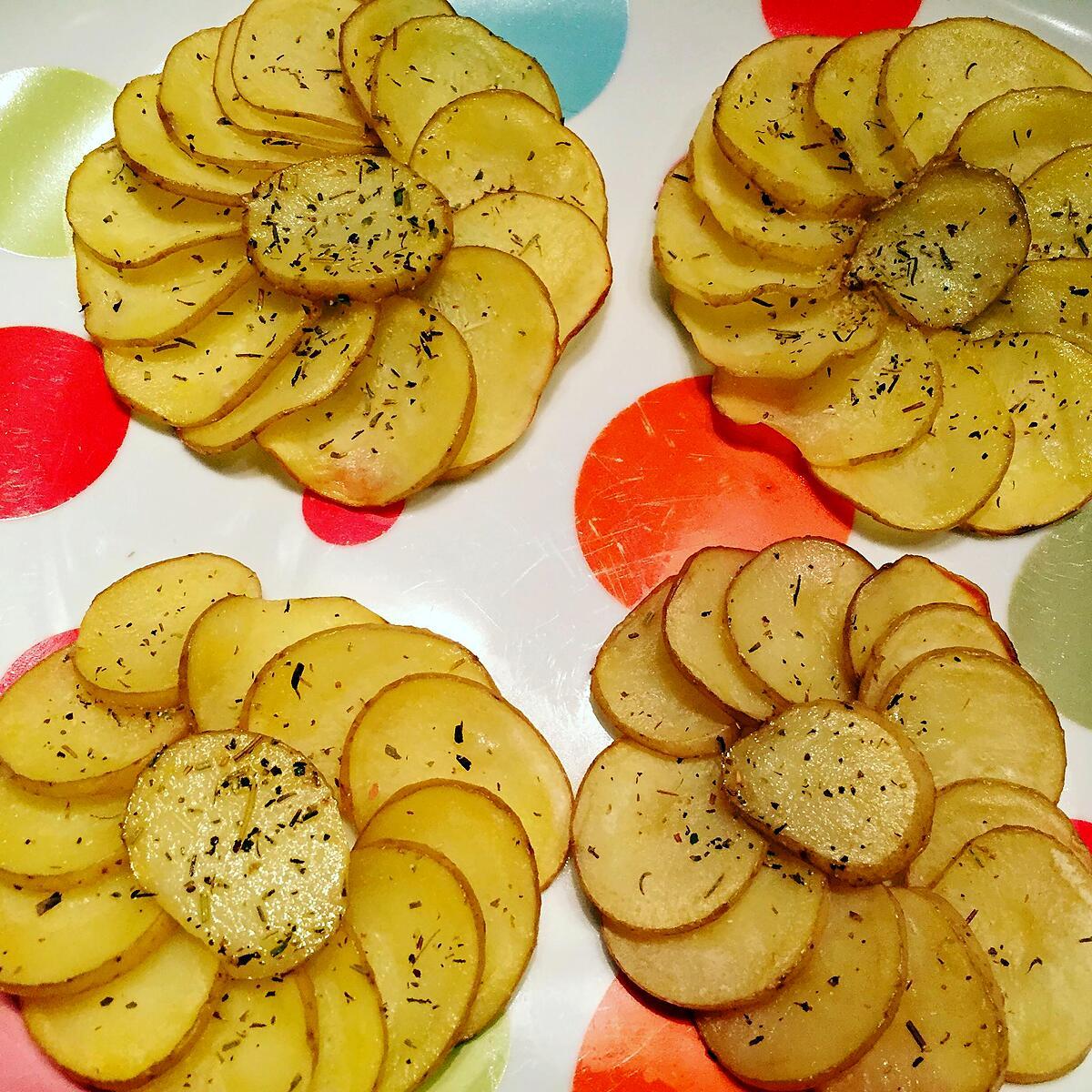 recette Fleurs de pomme de terre