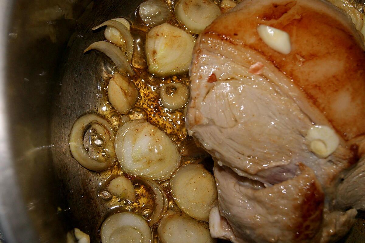 recette Rôti de porc en cocotte minutes