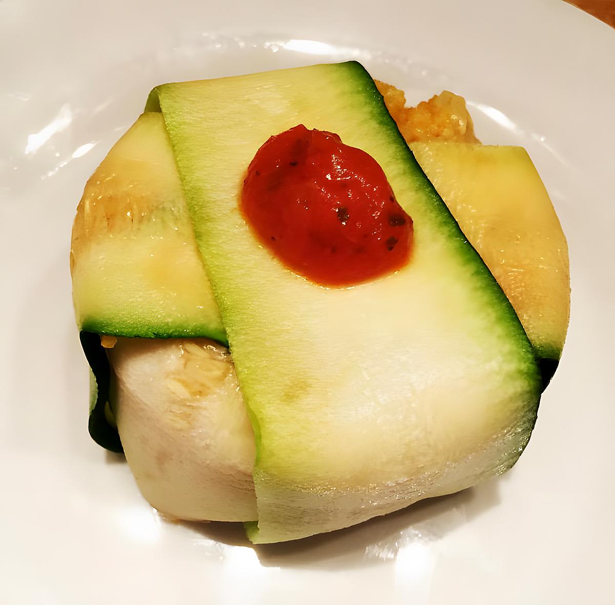 recette ballotins de courgette