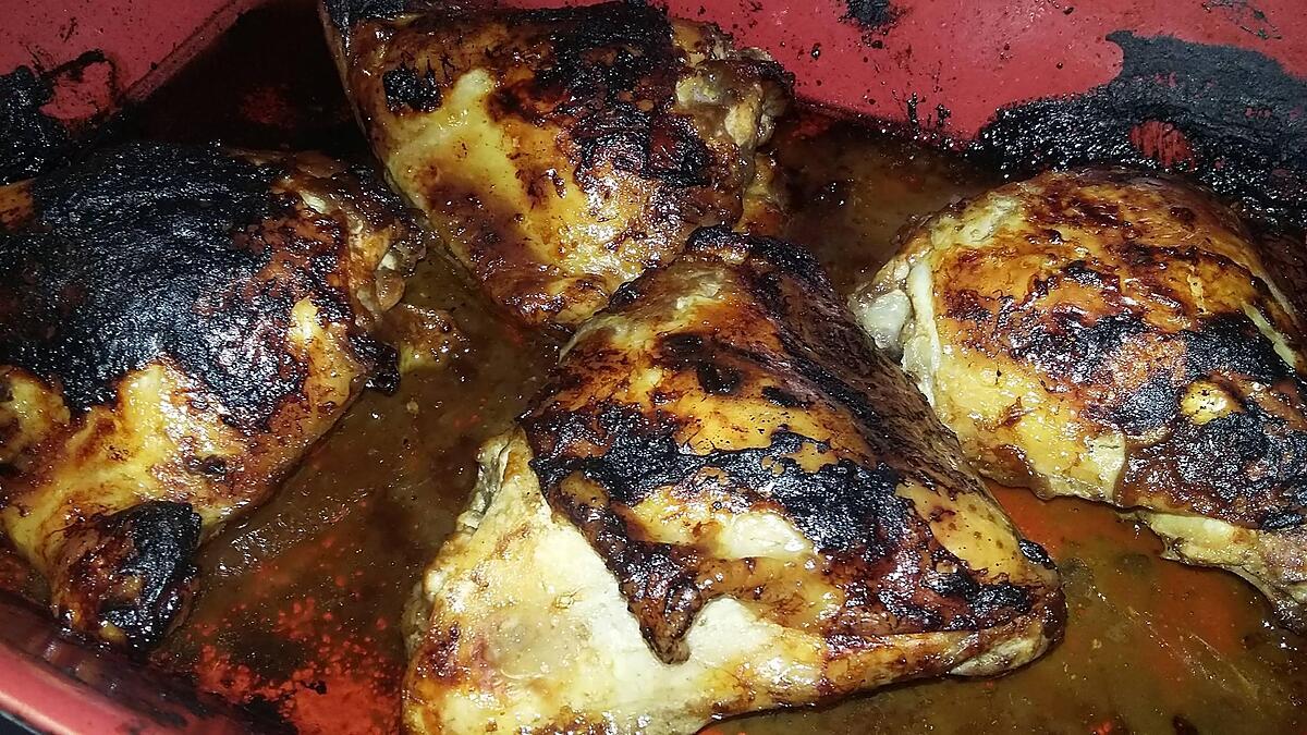 recette Hauts de cuisses de poulet rôtis a la sauce tamarin