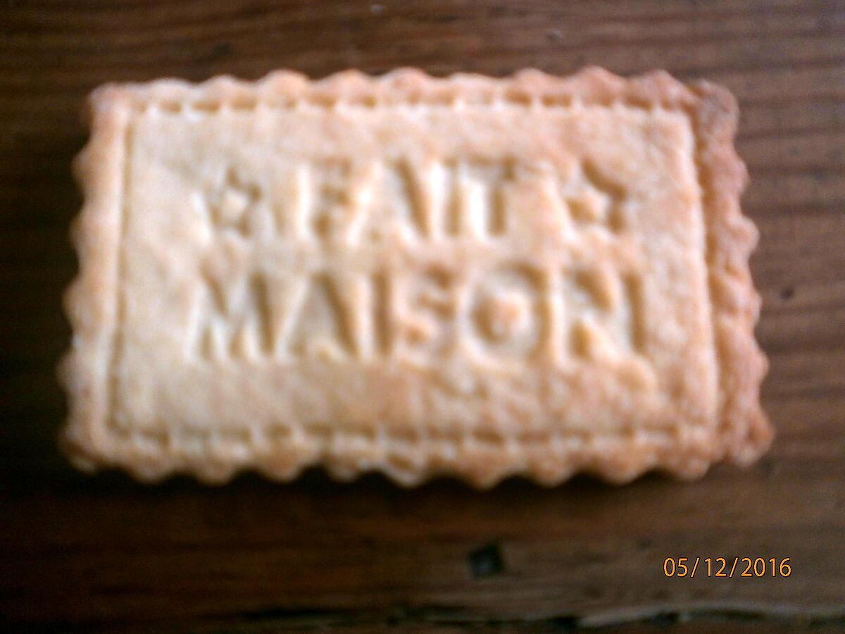 recette BISCUITS "FAIT MAISON"