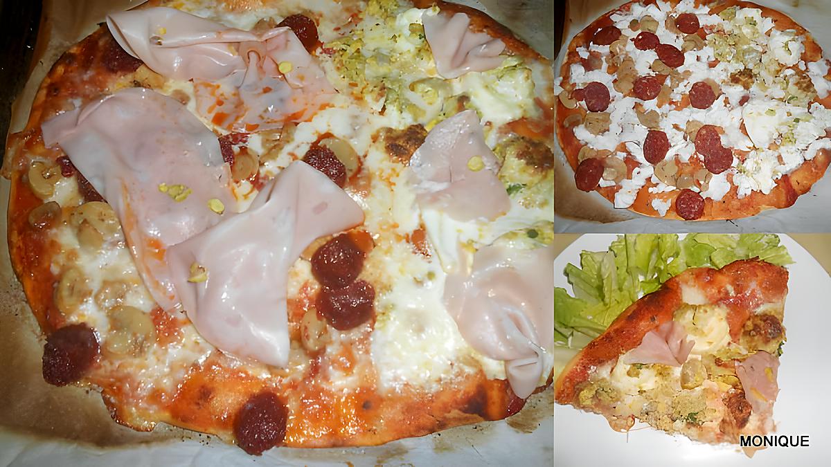 recette UN AUTRE PETIT DUO DE PIZZA