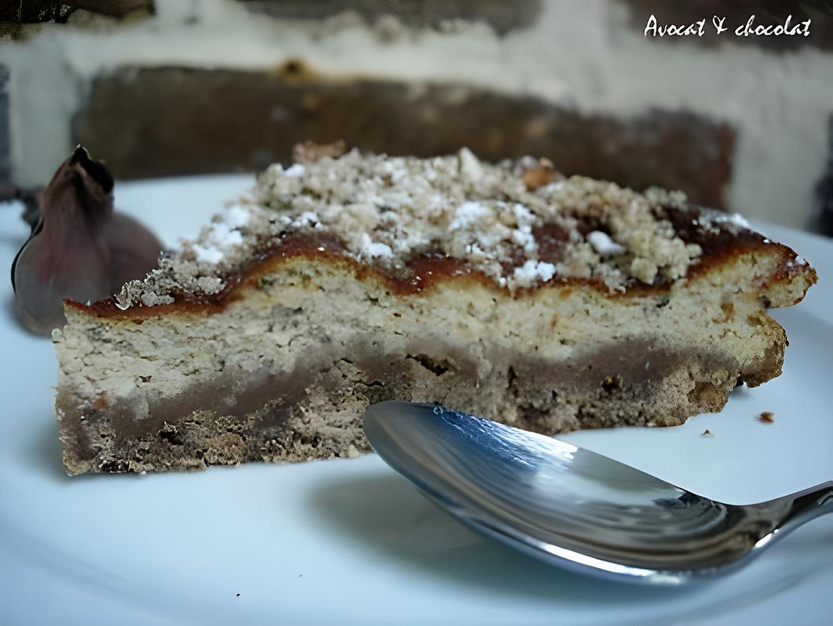 recette ** CHEESECAKE Ambiance Bistrot CAFE - NOISETTES GRILLEES  **
