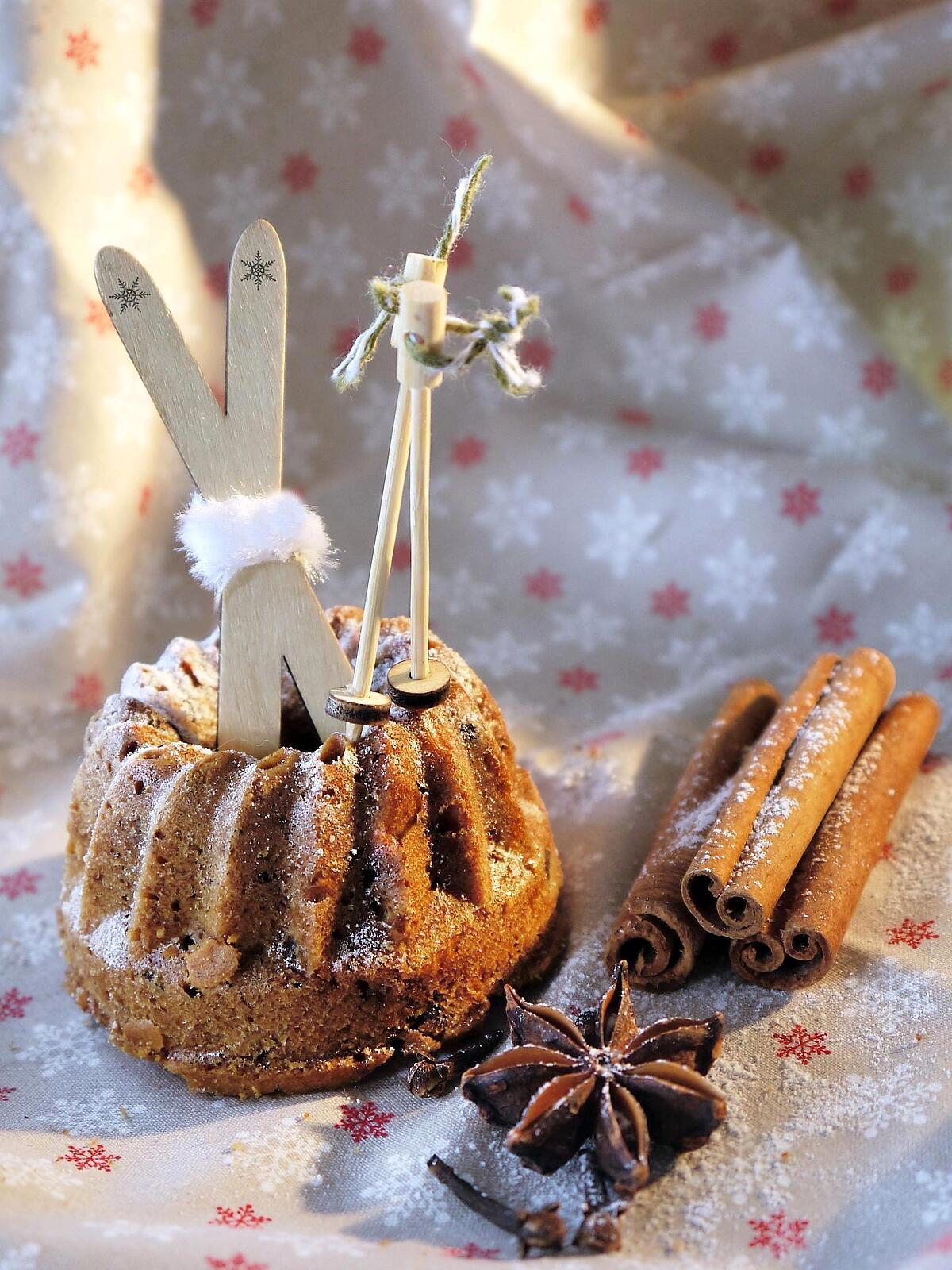 recette Cake aux épices de l'Alsacienne moins sucré que le Pain d'épices classique !