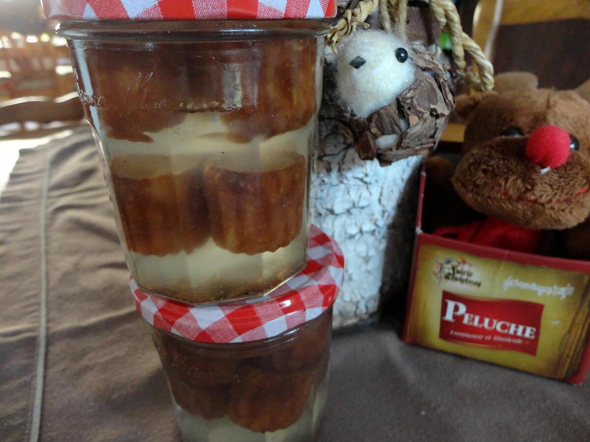 recette cannelé en bocaux