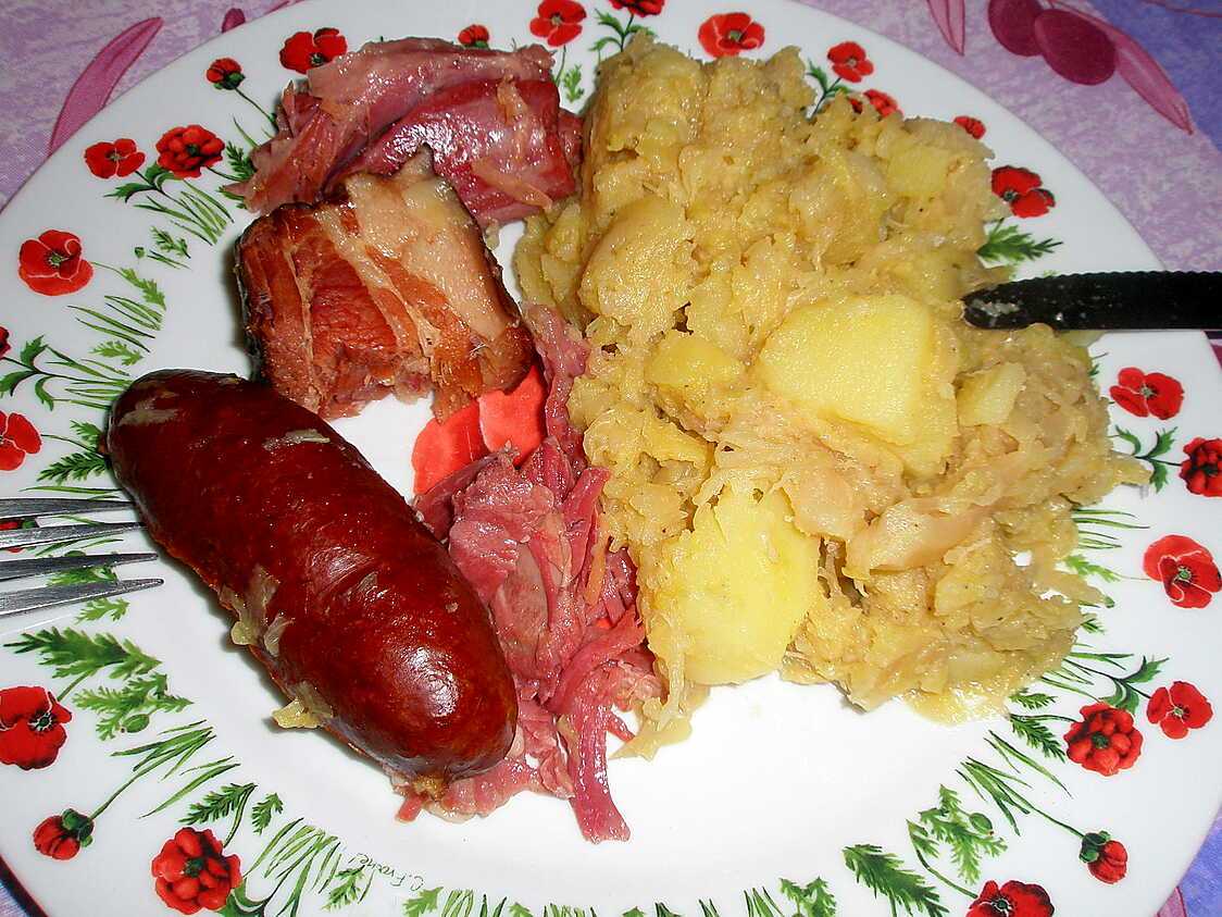 Potée Au Chou Avec Jarret De Porc Cocotte Minute Recette de Potée à ma façon en cocotte minute