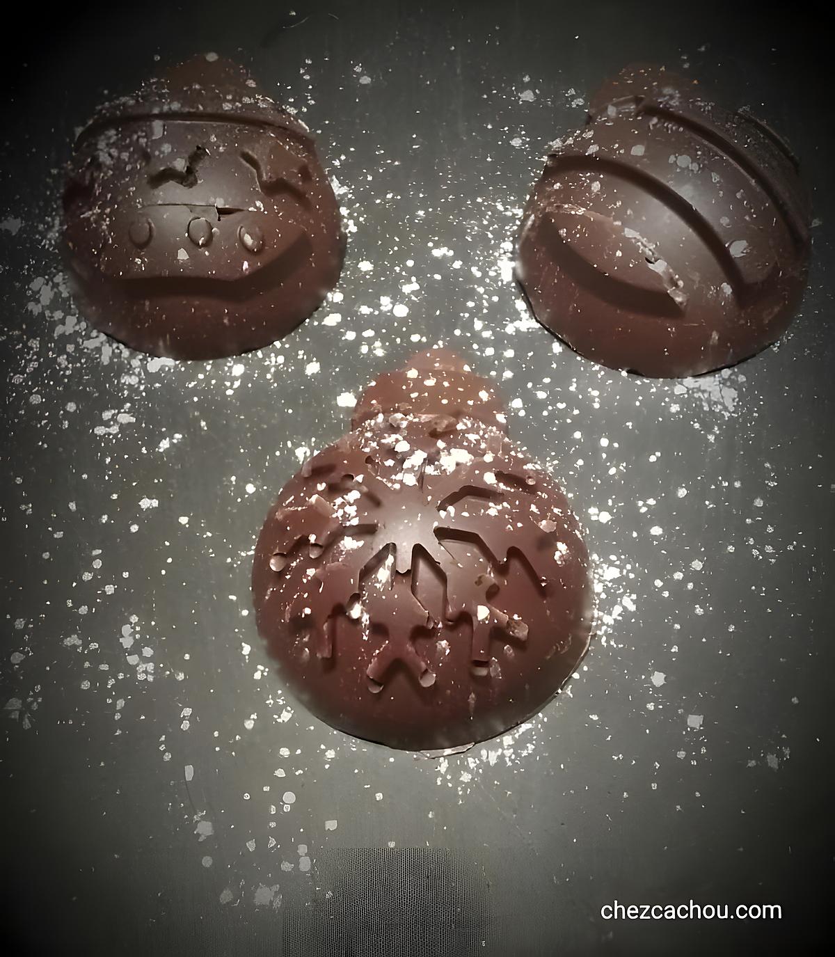 recette Coques de Noël au chocolat