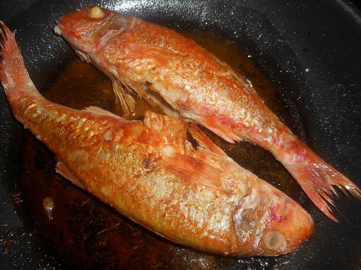 recette Rouget barbet à l orientale