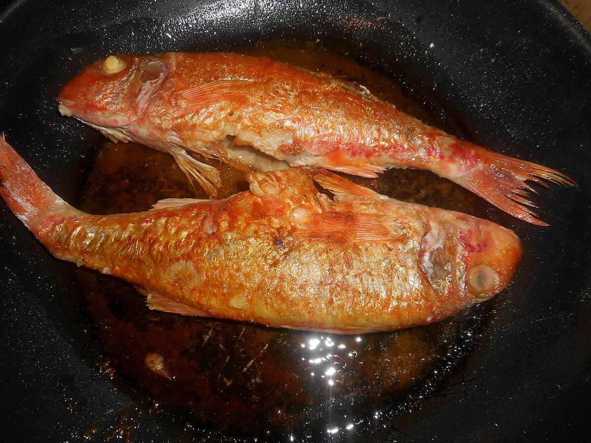 recette Rouget barbet à l orientale