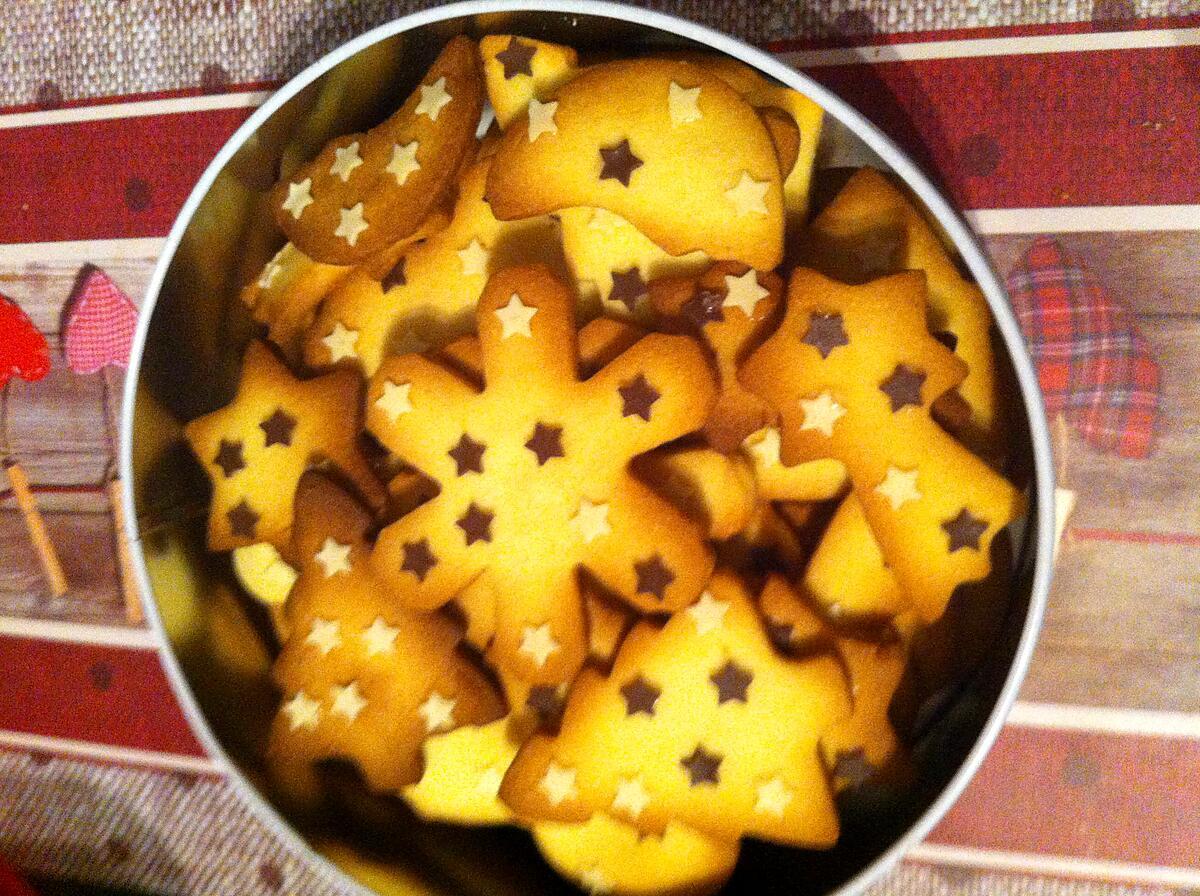 recette Sablés de Noël au beurre salé