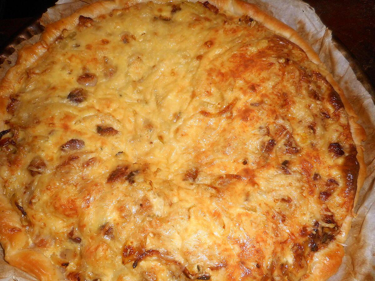 recette tarte à l oignon