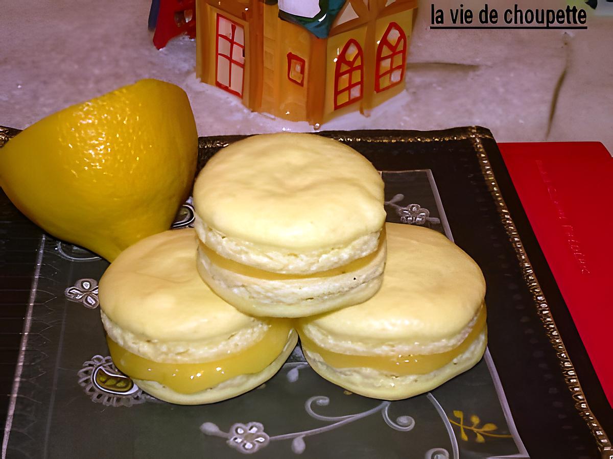 recette macarons au citron