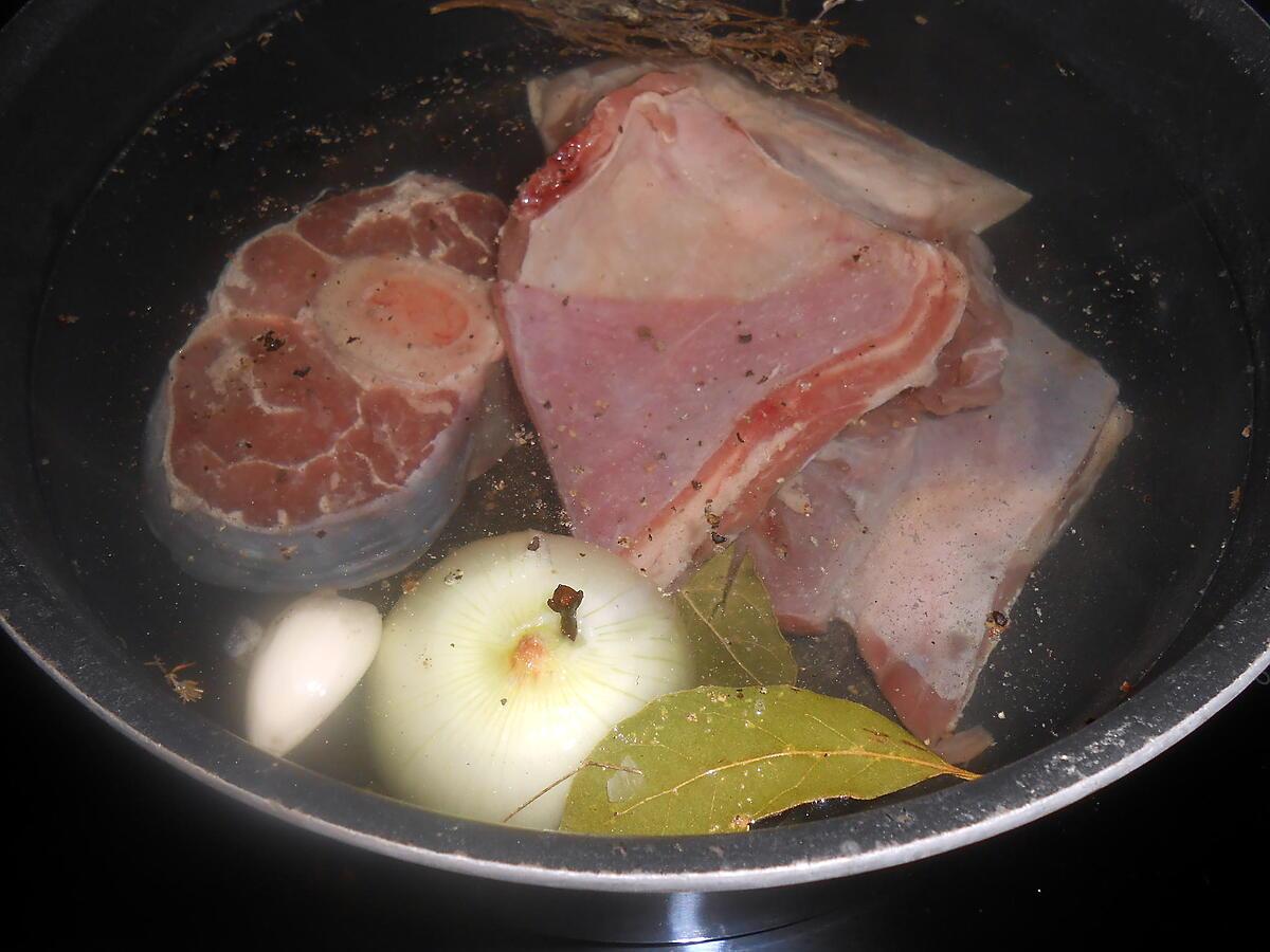 recette BOLLITO MISTO (pot au feu a l'italienne)