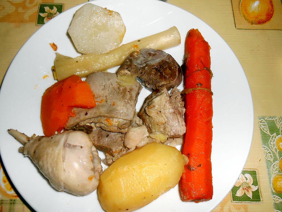 recette BOLLITO MISTO (pot au feu a l'italienne)