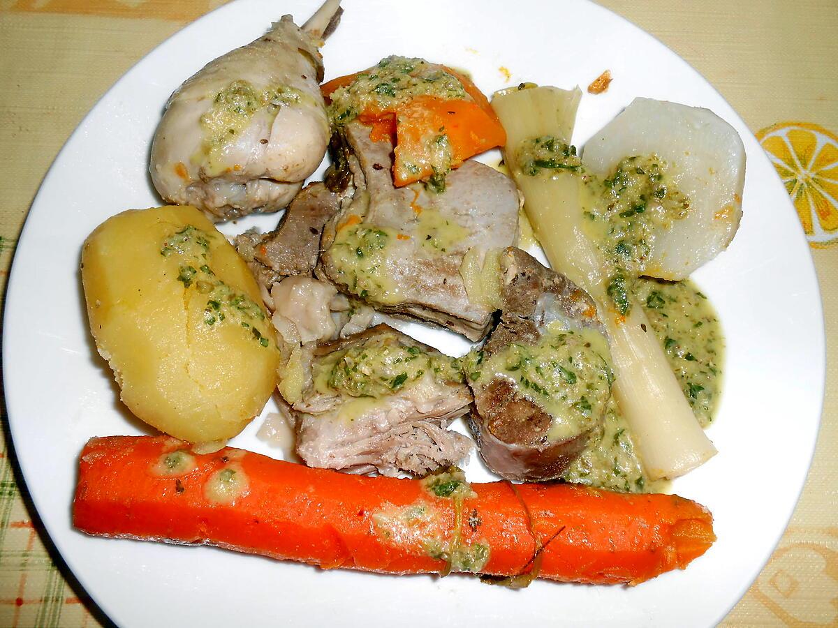 recette BOLLITO MISTO (pot au feu a l'italienne)