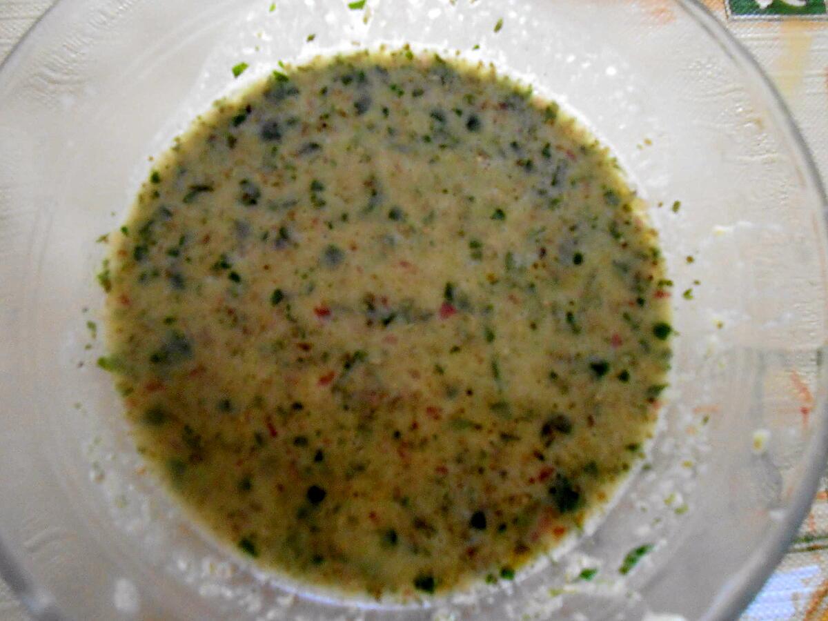 recette SAUCE VERTE