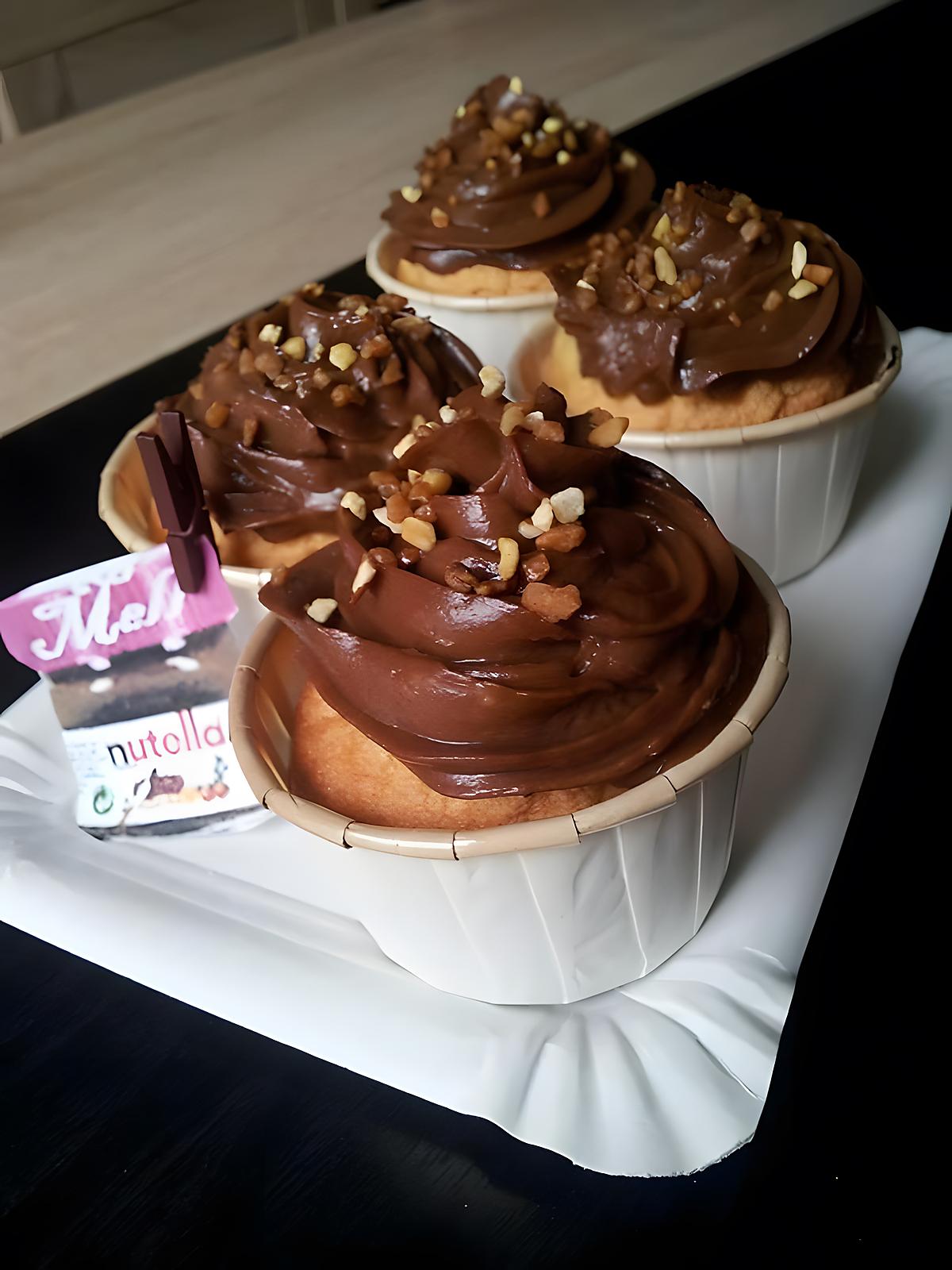 recette Cupcakes au nutella