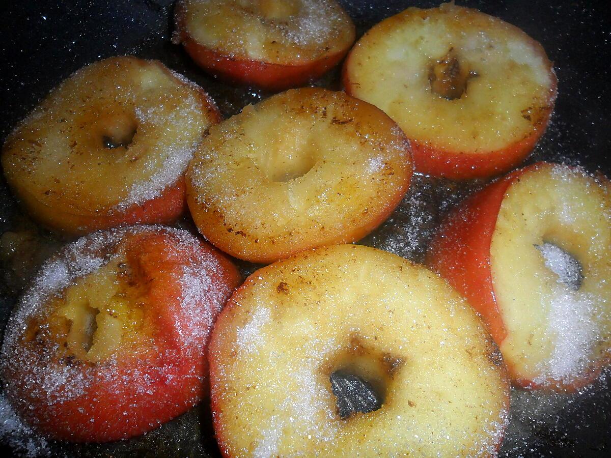 recette fricasée de pommes aux lard